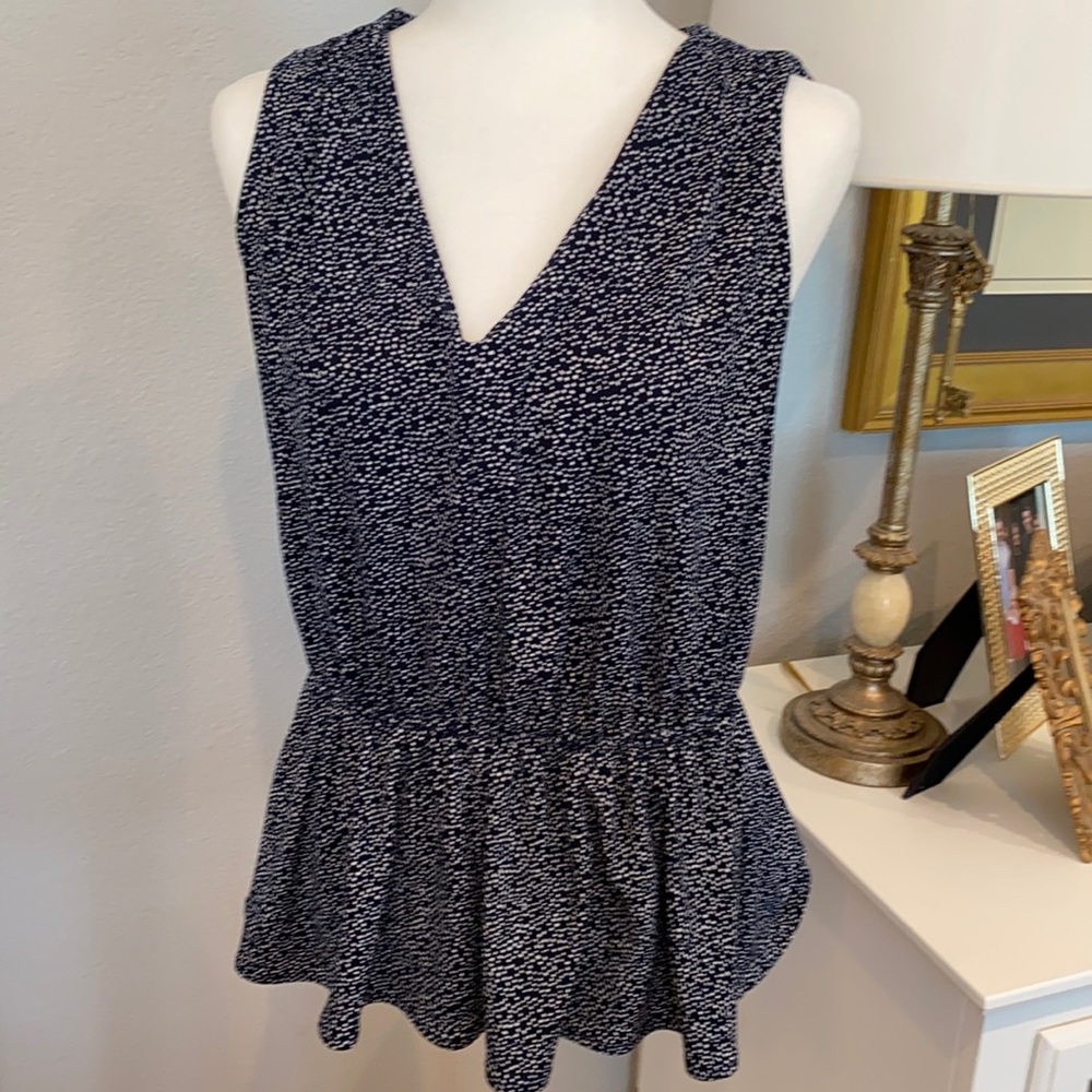 Banana Republic Peplum Blouse Medium